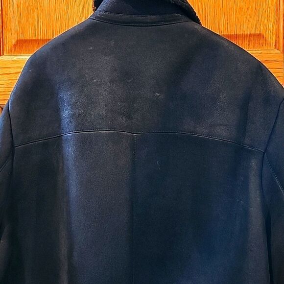 Aston Miles Shearling Men's Coat - Picture 14 of 15